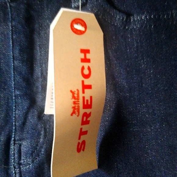 NWT! Levis 519 Extreme Super Skinny Jeans Dark Wash Stretch Blue Size 33x34 - Picture 2 of 7